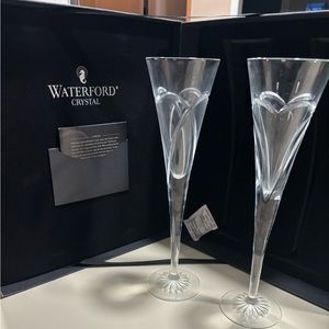 Waterford Crystal Champagne Flutes